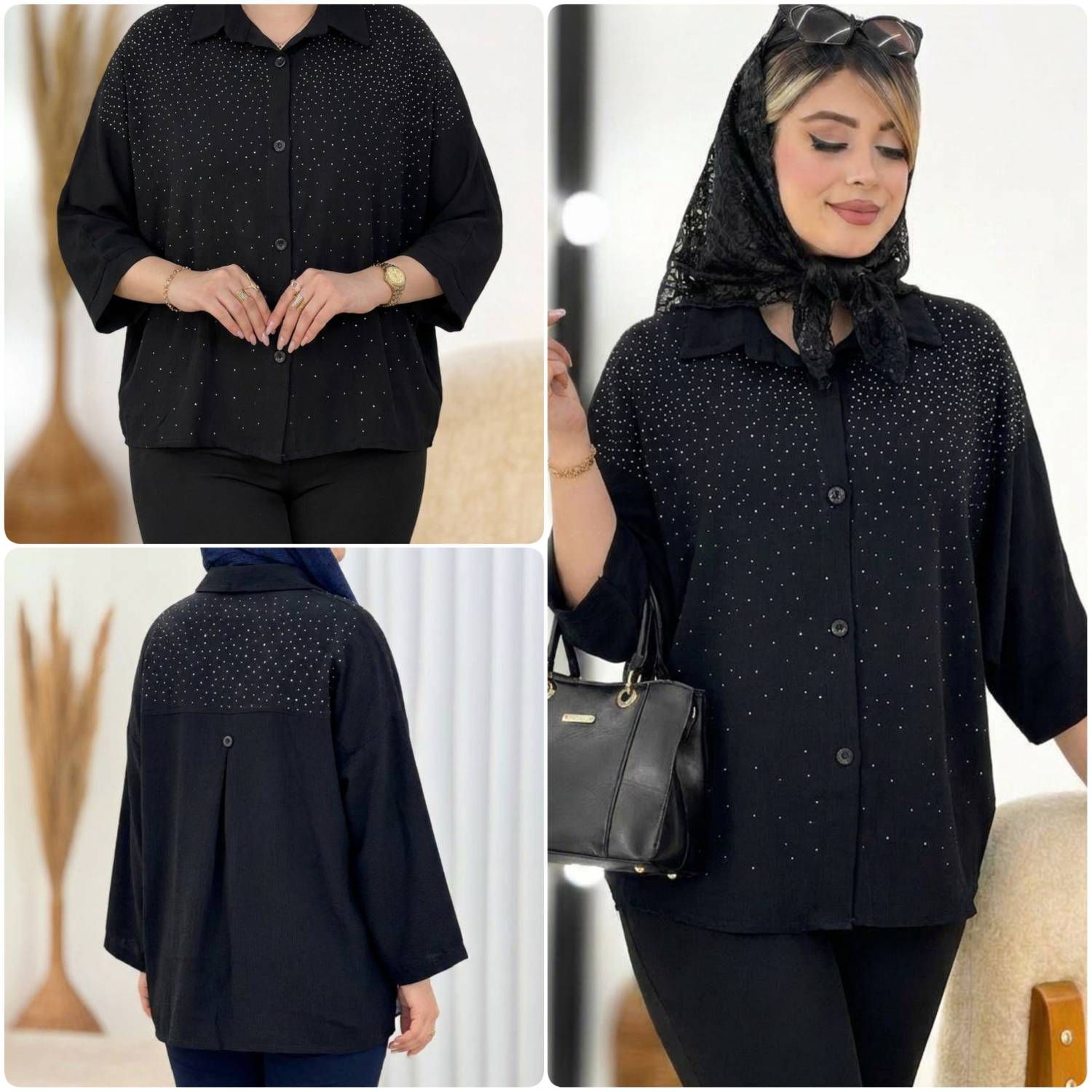 شومیز رخشان جنس درجه یک