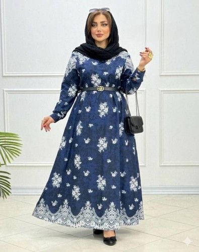 پیراهن پتینه ای یقه پین دار
