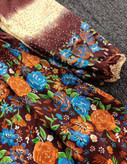 پیراهن ساحلی نخی کمرکش