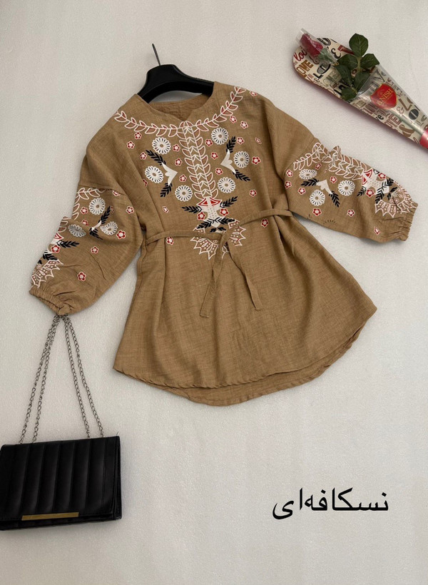 شومیز مانتویی حدیث جنس شانتون درجه یک