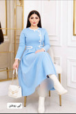پیراهن بلند آذین جنس مازراتی