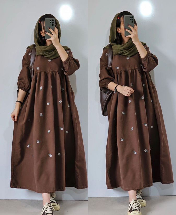 پیراهن ساحلی بابونه