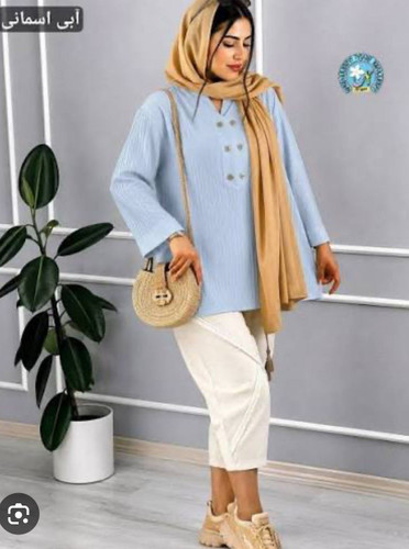 شومیز صدف جنس سوپر آیوا درجه یک