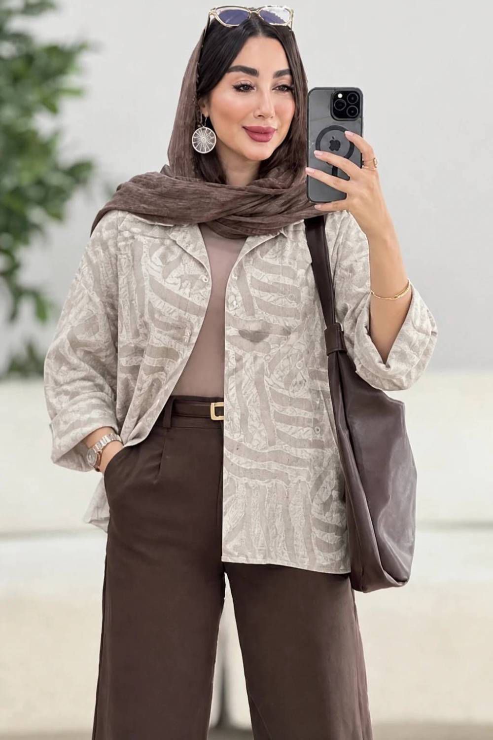 شومیز پیچک جنس شانتون کسمه