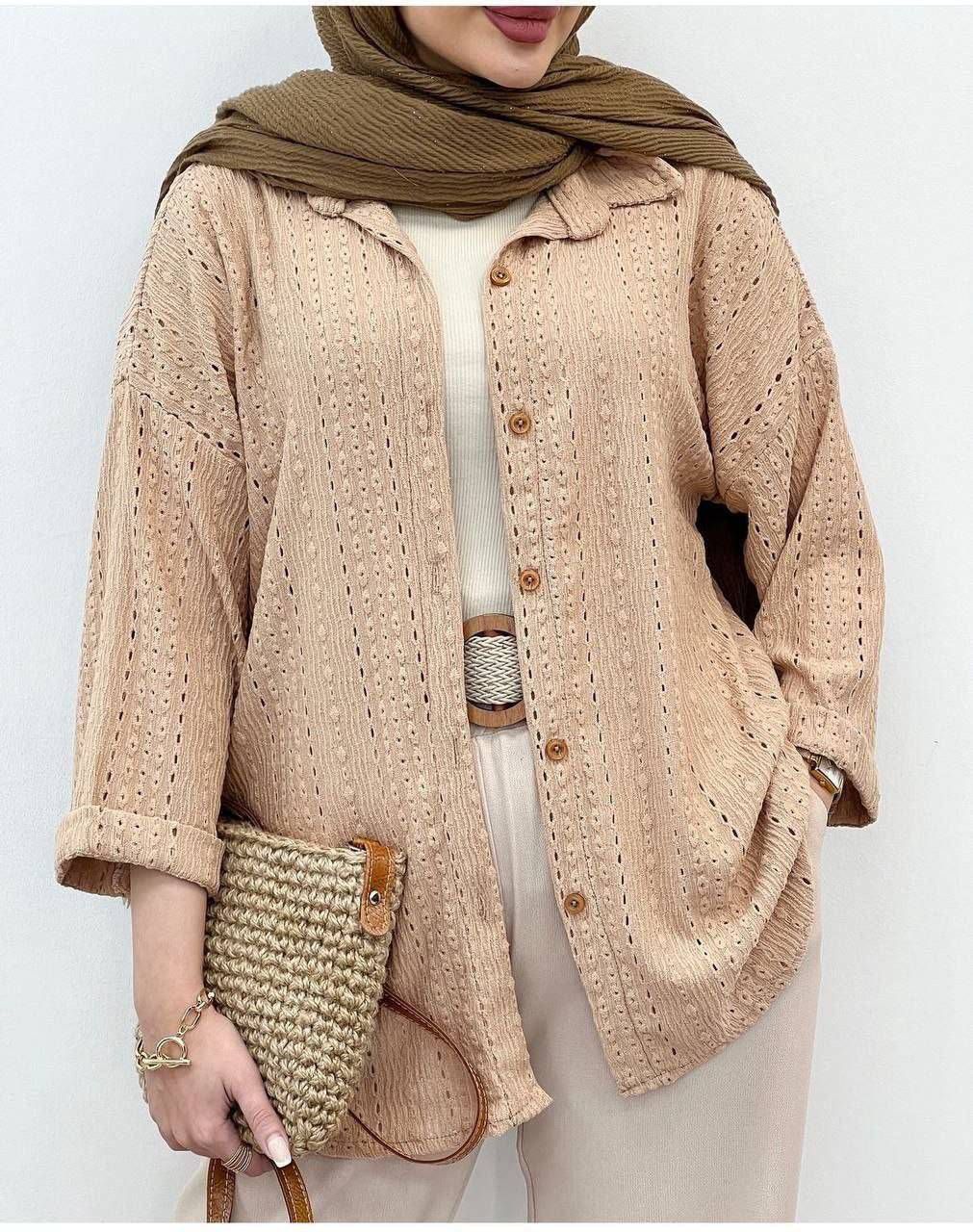 شومیز ژاله جنس مراکشی ابریشم