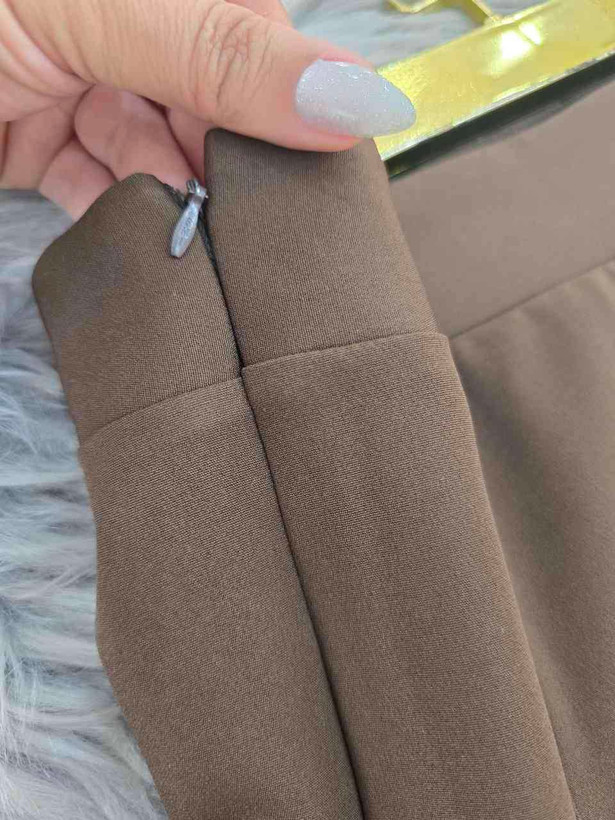 شلوار دمپا گشاد کمردکمه ای
