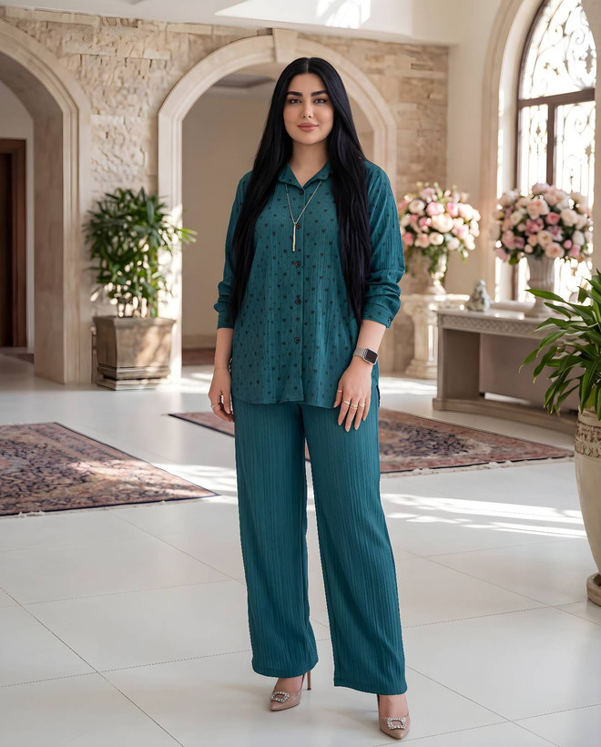 ست شومیز شلوار قلب