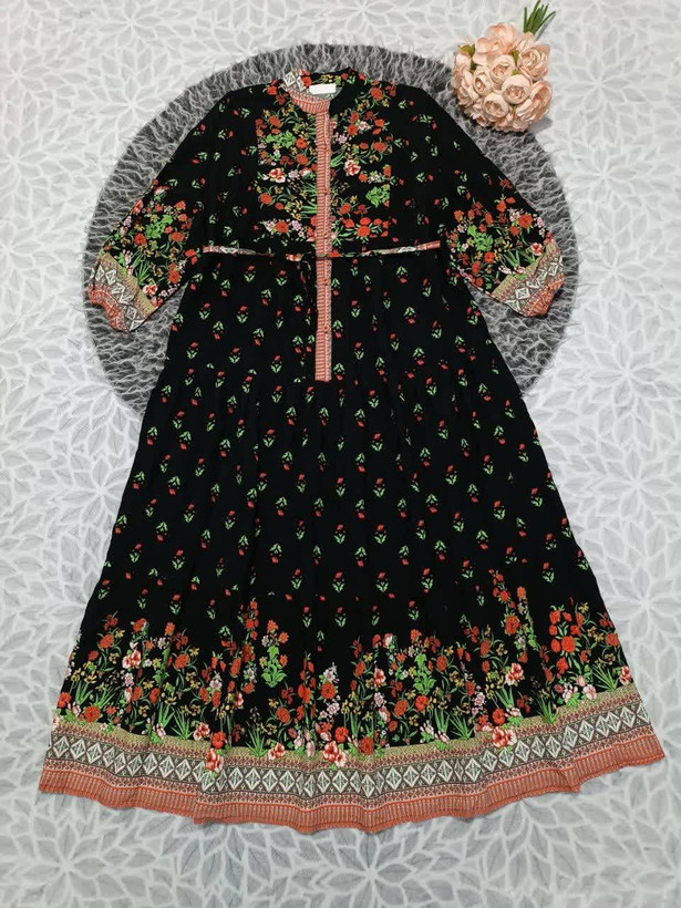 پیراهن ساحلی سوپرکلوش جلودکمه