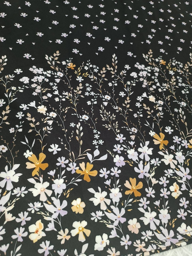 پیراهن جلودکمه گلزار جنس بوگاتی اعلا