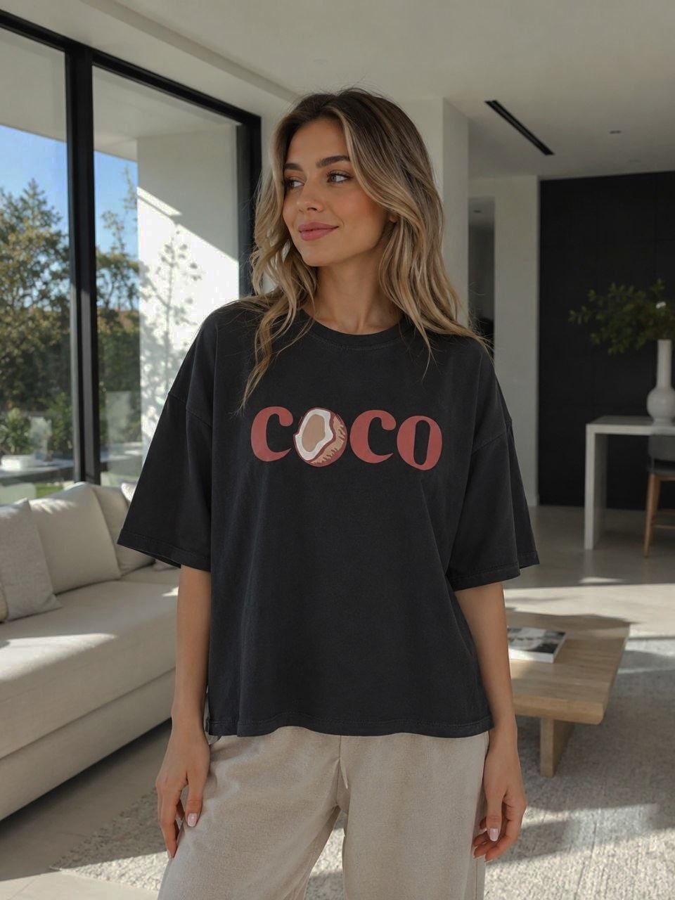 تیشرت باکسی COCO