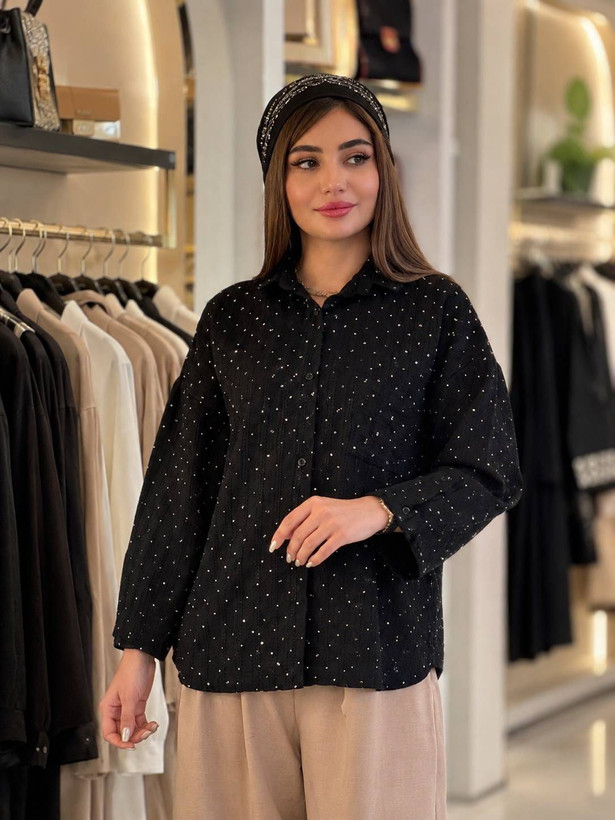 شومیز مانتویی نگینی ۱۹۴
