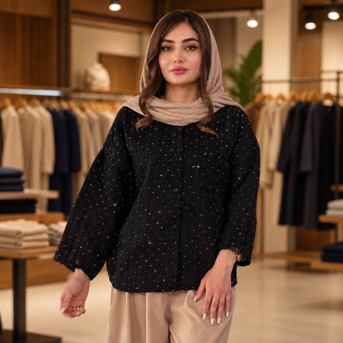 شومیز مانتویی نگینی ۱۹۴