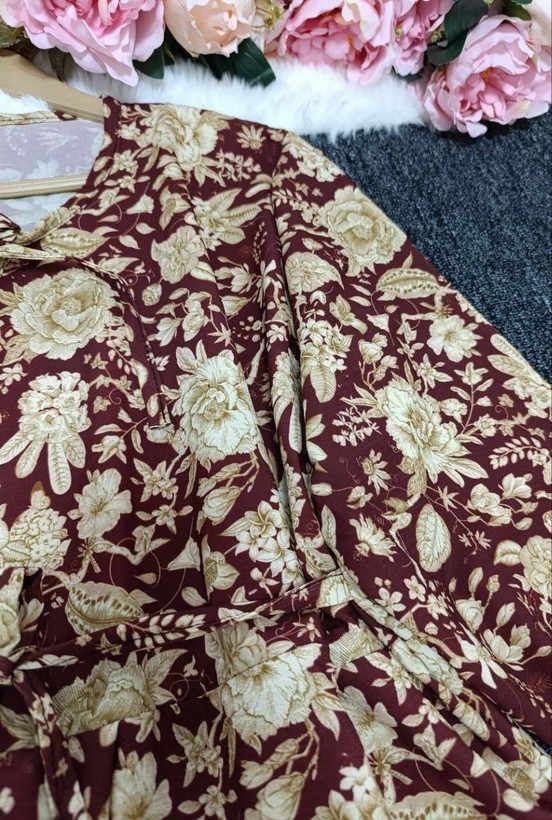 پیراهن ساحلی السا جنس بوگاتی درجه یک