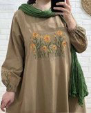 کفتان گلدوزی آروشا جنس بابوس