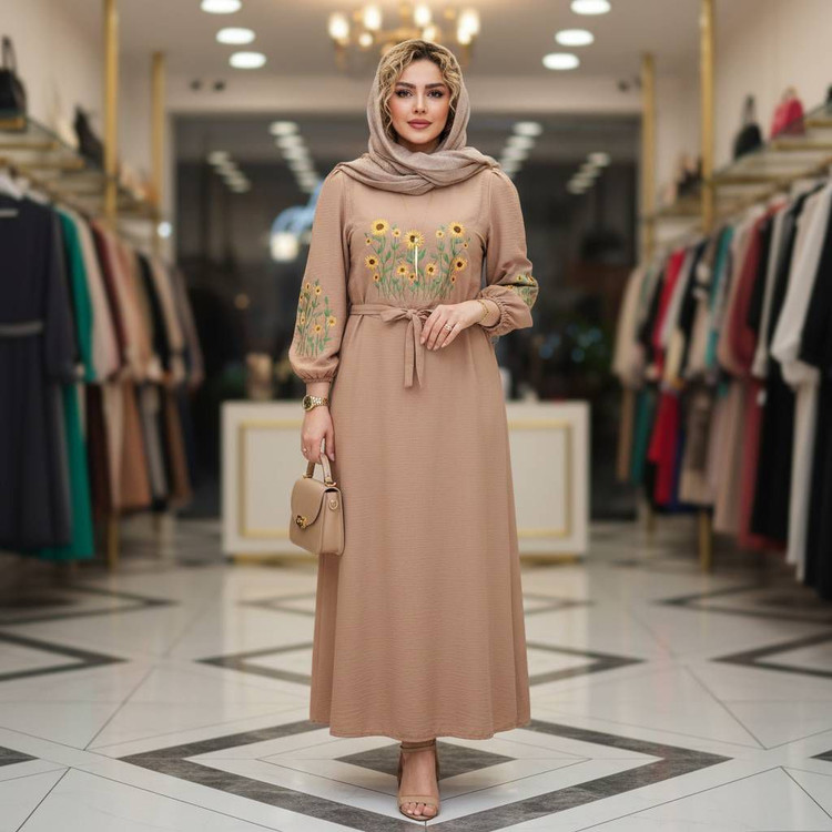 کفتان گلدوزی آروشا جنس بابوس