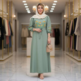 کفتان گلدوزی آروشا جنس بابوس