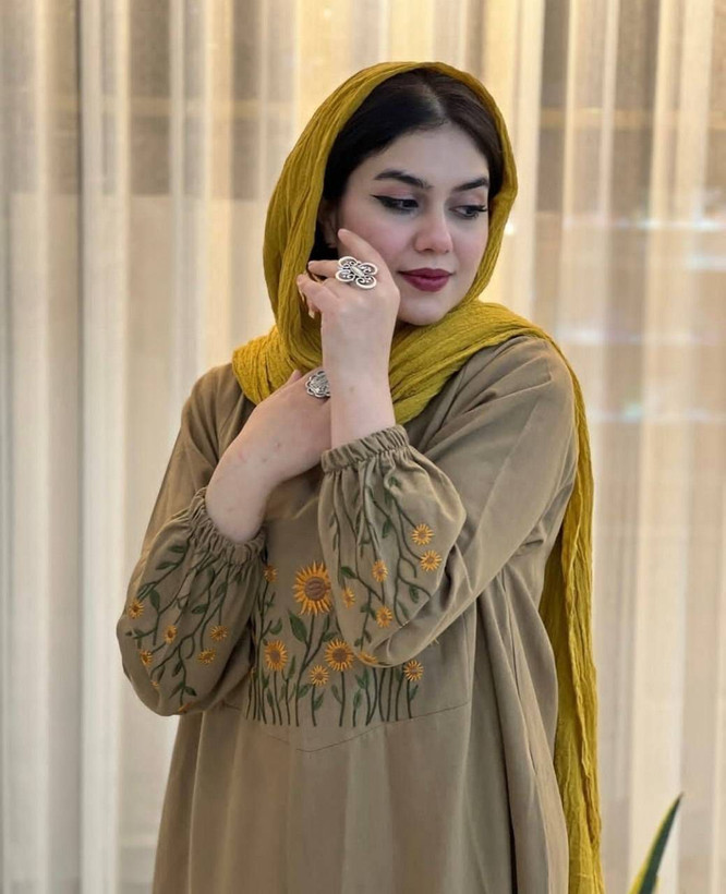 کفتان گلدوزی آروشا جنس بابوس