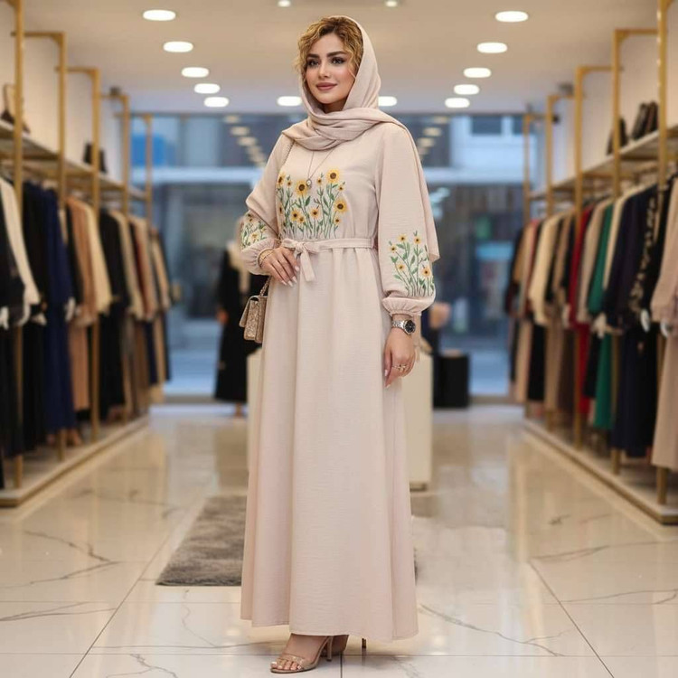 کفتان گلدوزی آروشا جنس بابوس