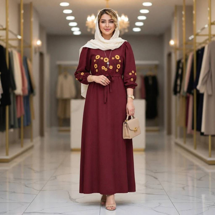 کفتان گلدوزی آروشا جنس بابوس