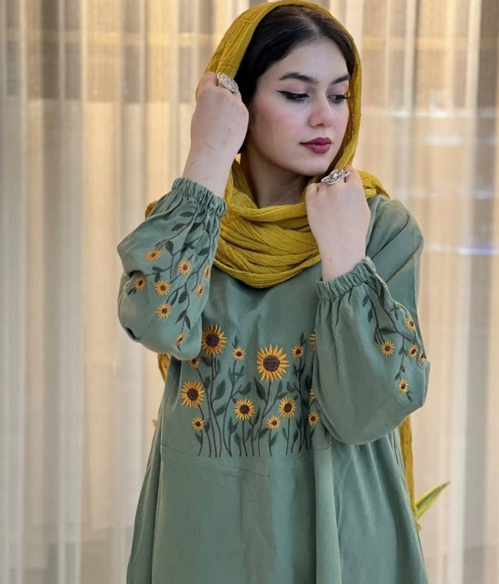 کفتان گلدوزی آروشا جنس بابوس