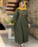 کفتان گلدوزی آروشا جنس بابوس