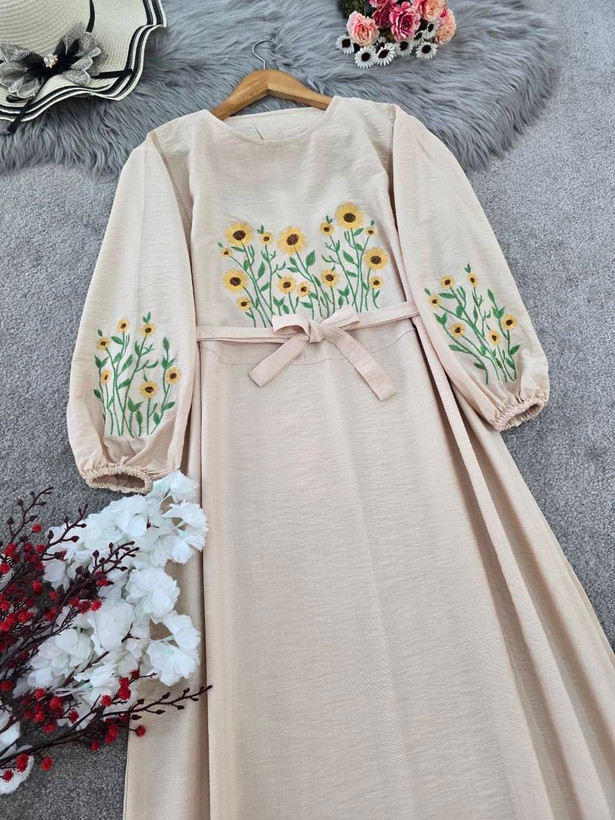 کفتان گلدوزی آروشا جنس بابوس