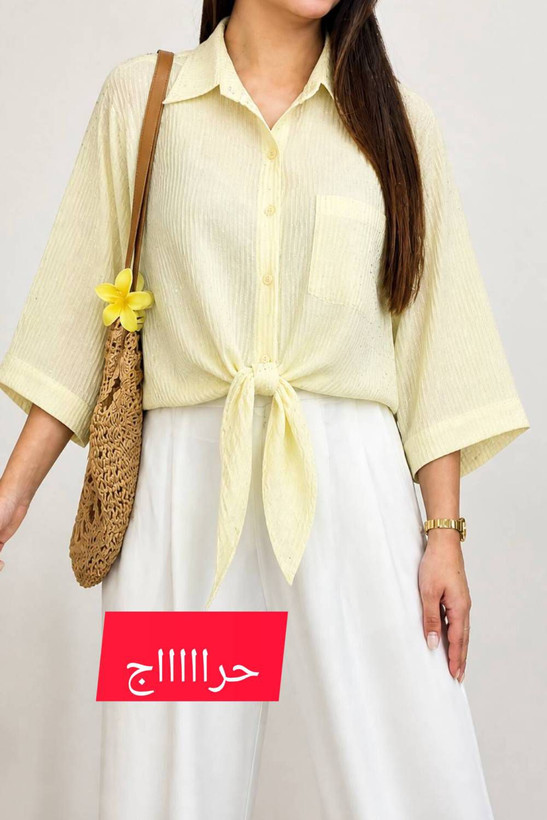 حراج شومیز گره نگین کوبی