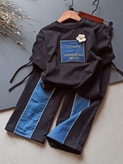 ست تیشرت شلوار گرم بالا