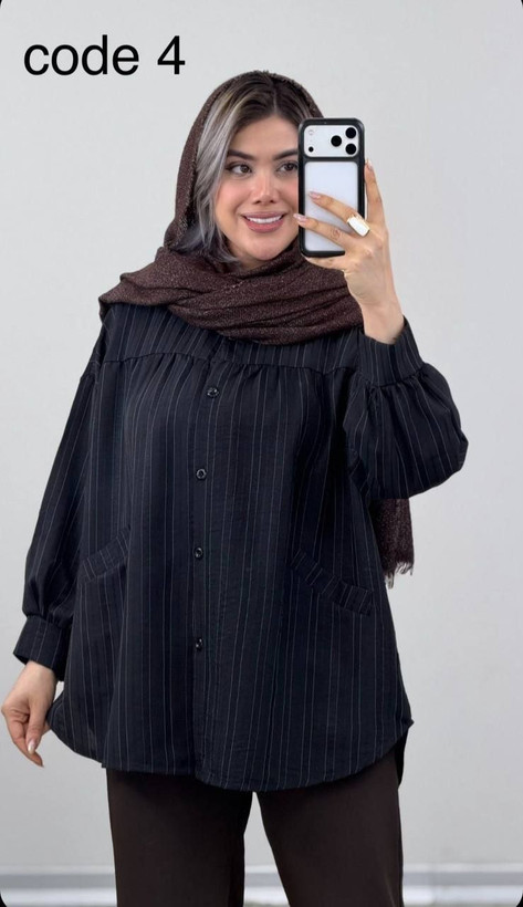 مانتو سینه چین دیپلمات