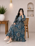 پیراهن گلشید جنس پنبه نخی