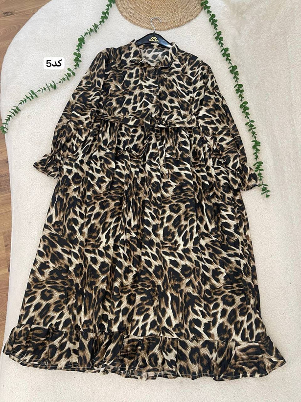 پیراهن گلشید جنس پنبه نخی