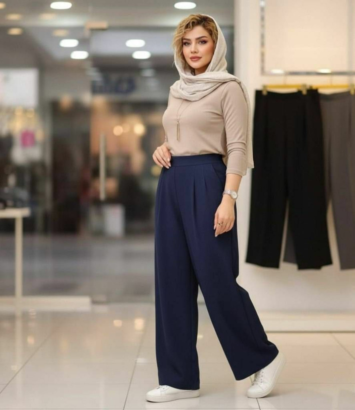 شلوار راسته بگ جنس مازراتی اعلا