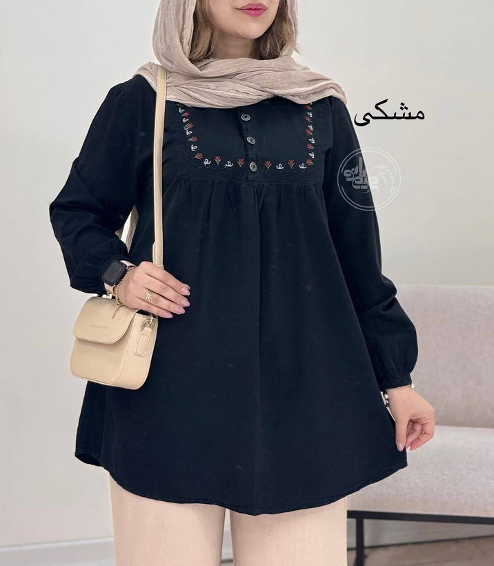 مانتو عروسکی الیاف موژان