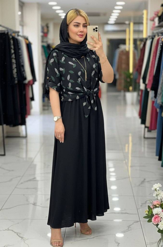 ست شومیز گره ای و سارافون شایلی