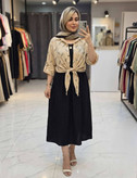 ست شومیز گره ای و سارافون شایلی