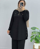ست تونیک شلوار جنس کریشه