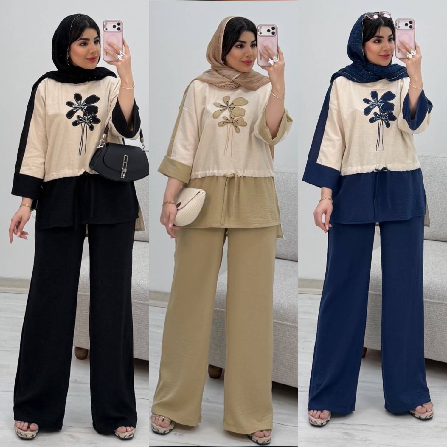ست شومیز شلوار هایدی درجه یک