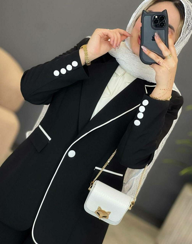 کت و شلوار مینا جنس مازراتی
