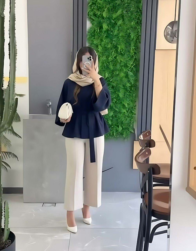 مانتو شلوار شنیا جنس مازراتی
