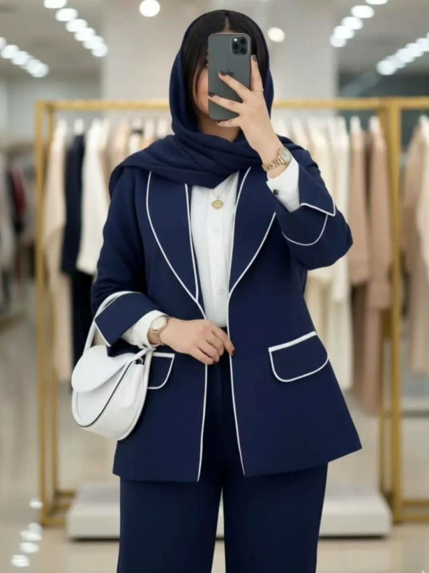 کت و شلوار نیلوفر جنس مازراتی