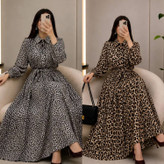 پیراهن الیزه پلنگی