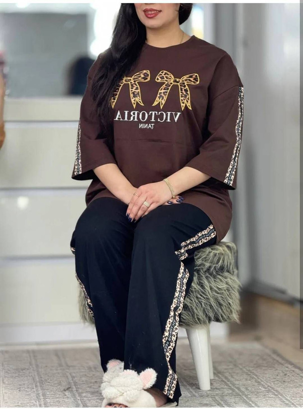 ست دبل پاپیون پلنگی