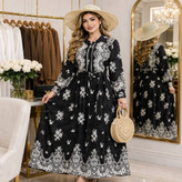 پیراهن بلند پریزاد جنس بوگاتی اعلا