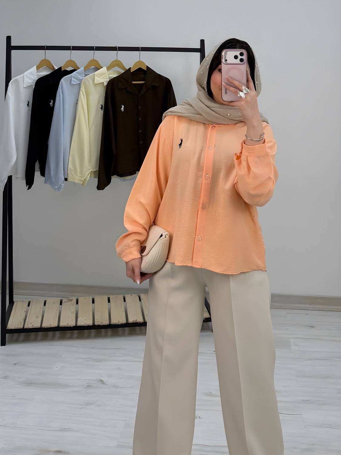 شومیز پری polo سیلک