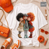 تیشرت لانگ عروسکی