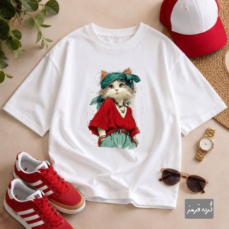 تیشرت لانگ عروسکی
