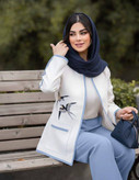 کت و شلوار رنگ آبی پرستو