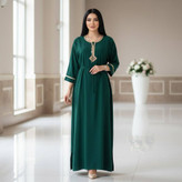 پیراهن ساحلی طلاکوب