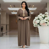 پیراهن ساحلی طلاکوب