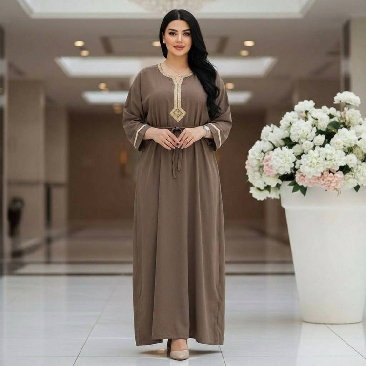 پیراهن ساحلی طلاکوب